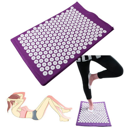 Yoga Cushion with Acupuncture and Massage Features