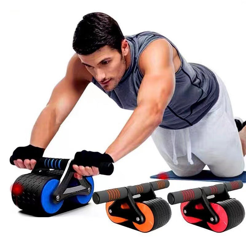 Revolutionize Your Core: Automatic Rebound Ab Wheel Roller for Men and Women – Enhance Your Waist Training with Gym-Quality Home Exercise Equipment