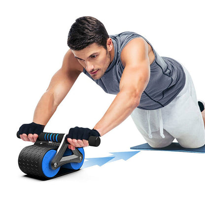 Revolutionize Your Core: Automatic Rebound Ab Wheel Roller for Men and Women – Enhance Your Waist Training with Gym-Quality Home Exercise Equipment