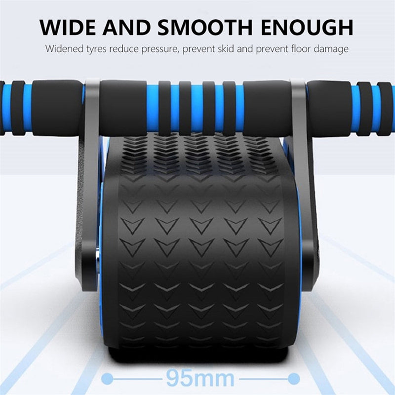 Revolutionize Your Core: Automatic Rebound Ab Wheel Roller for Men and Women – Enhance Your Waist Training with Gym-Quality Home Exercise Equipment