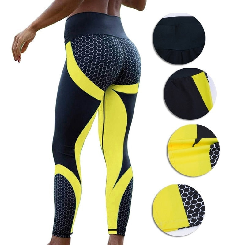 Ultra-Stretch Sport Leggings for Women: Perfect for Yoga, Gym, and Running with High-Performance Compression