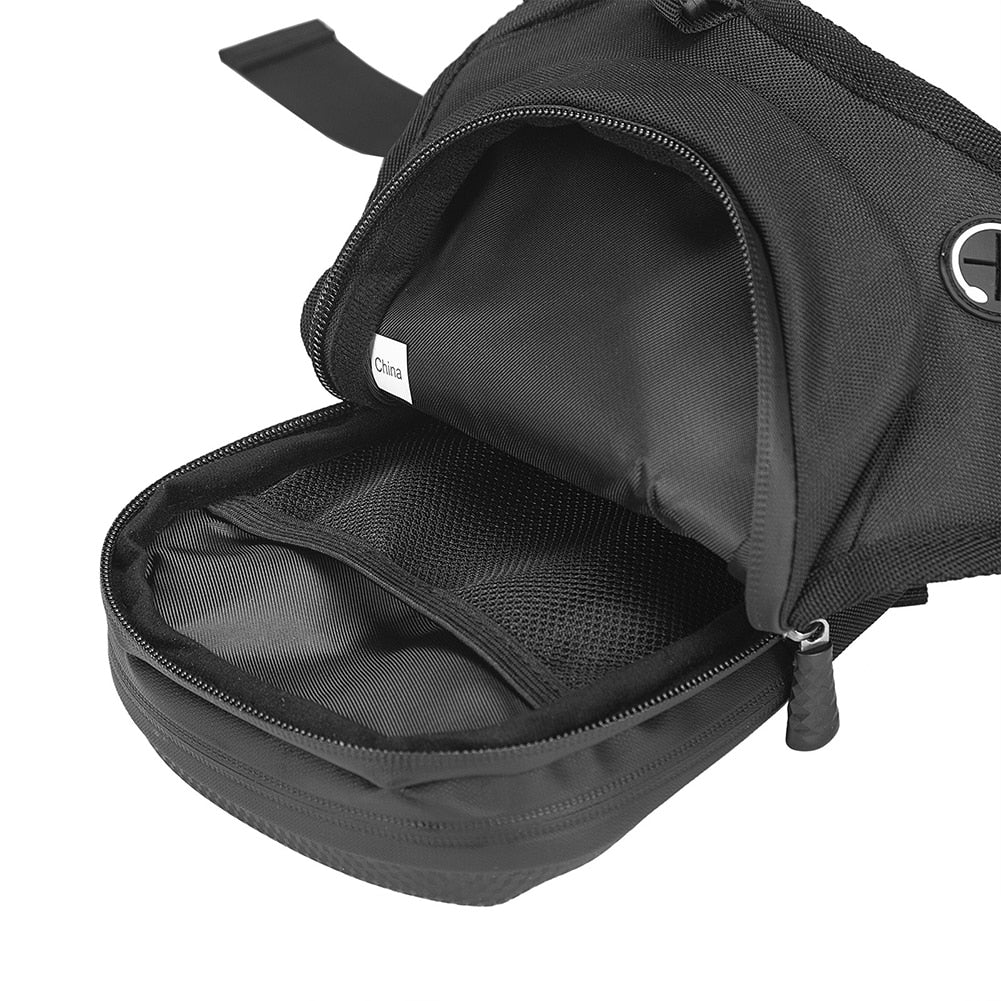 All-Weather Motorcycle Waist & Leg Bag: Waterproof Fanny Pack with Glove Storage—Perfect for Biking Adventures