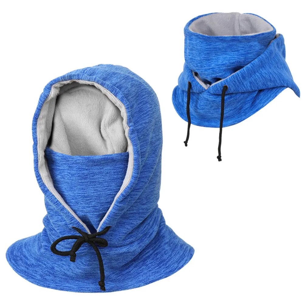 Ultimate Winter Balaclava for Men: Thermal Fleece Hood & Face Mask with Windproof Design—Perfect for Skiing, Cycling, and Outdoor Adventures