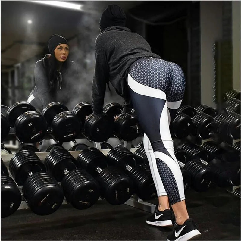 Ultra-Stretch Sport Leggings for Women: Perfect for Yoga, Gym, and Running with High-Performance Compression