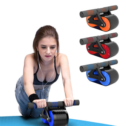 Revolutionize Your Core: Automatic Rebound Ab Wheel Roller for Men and Women – Enhance Your Waist Training with Gym-Quality Home Exercise Equipment