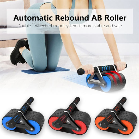 Revolutionize Your Core: Automatic Rebound Ab Wheel Roller for Men and Women – Enhance Your Waist Training with Gym-Quality Home Exercise Equipment